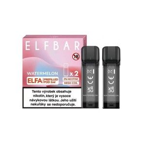 Cartridge ELF BAR ELFA 600 POD NÁPLŇ 2KS Watermelon 20mg