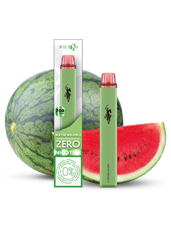 Elektronická cigareta bez nikotinu VENIX ZERO 700 WATER MELON-Z 0mg VENIX Vape