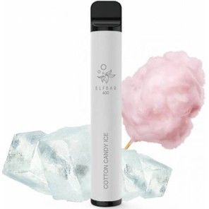 Elektronická cigareta ELF BAR 600 Cotton Candy Ice 20mg