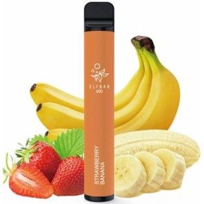 Elektronická cigareta ELF BAR 600 Strawberry Banana 20mg