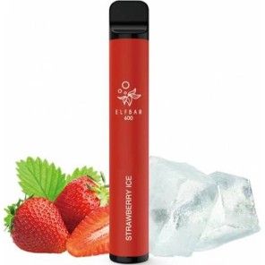 Elektronická cigareta ELF BAR 600 Strawberry Ice 20mg