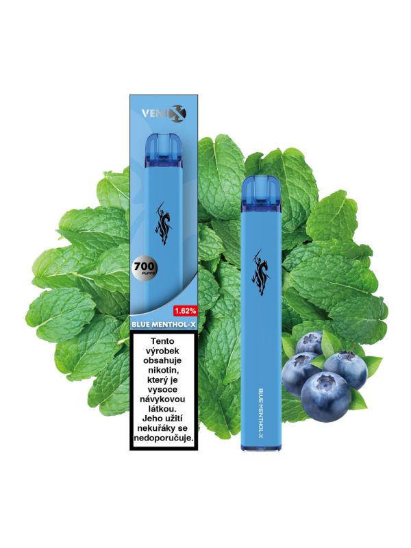 Elektronická cigareta VENIX X 700 Blue Menthol 18mg VENIX Vape