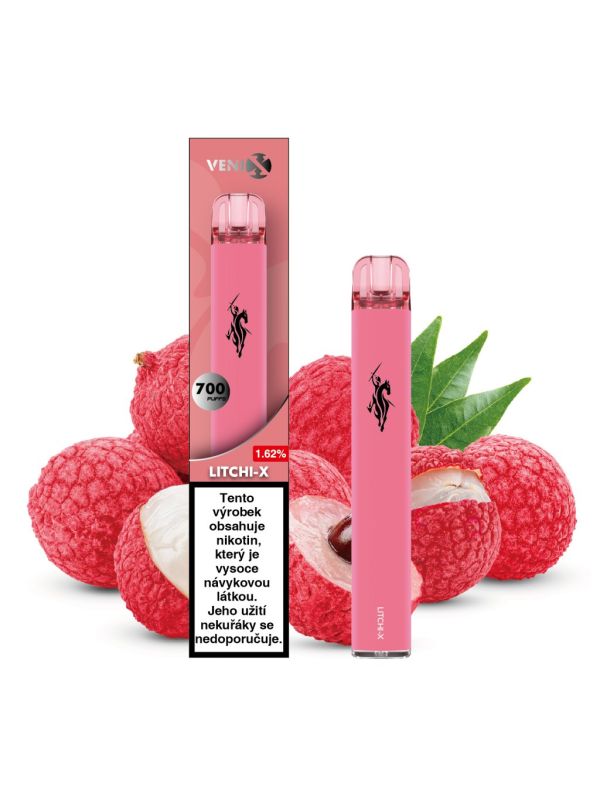 Elektronická cigareta VENIX X 700 Litchi 18mg VENIX Vape