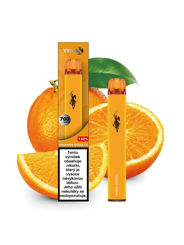 Elektronická cigareta VENIX X 700 Orange Soda 18mg VENIX Vape