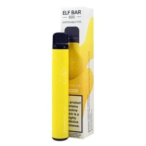 Elektronická cigareta ELF BAR 600 Banana Ice 20mg