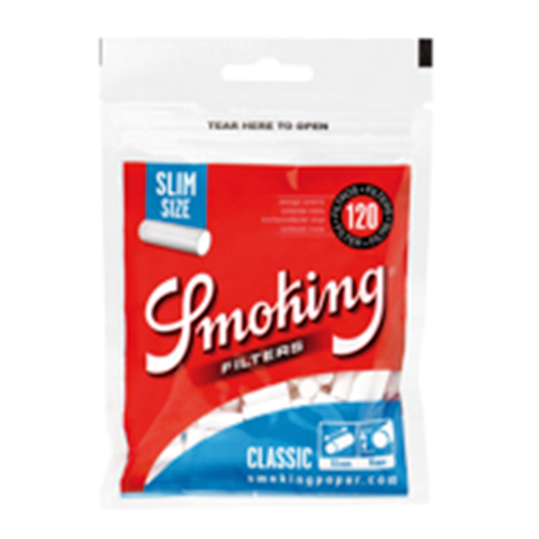 Cigaretové filtry SMOKING 120 SLIM Classic 6mm