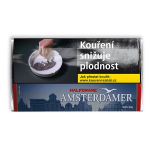 Cigaretový tabák AMSTERDAMER HALFZWARE 30g