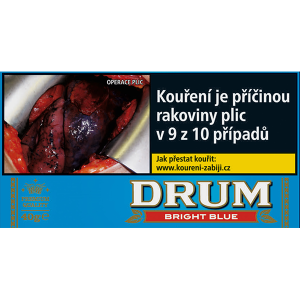 Cigaretový tabák DRUM BRIGHT BLUE 40g