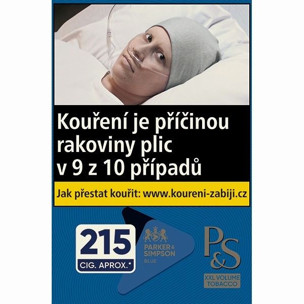 Cigaretový tabák P&S Blue XXL 97g