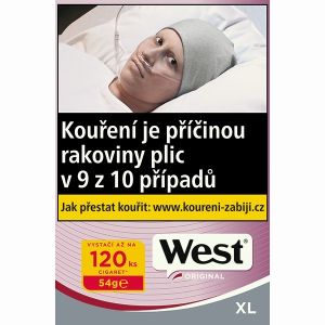 Cigaretový tabák WEST Red XL 54g