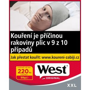 Cigaretový tabák WEST Red XXL 99g