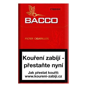 Doutníky BACCO CIGARILLOS Filter Classic 17s