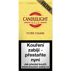 Doutníky CANDLELIGHT FILTER GOLD 10s