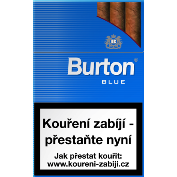 Doutníky cigarillos BURTON Blue 17s