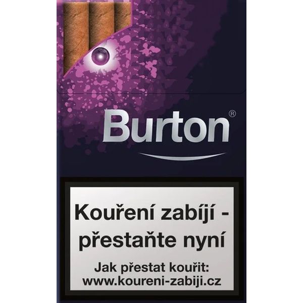 Doutníky cigarillos BURTON PURPLE CRUSH 17s