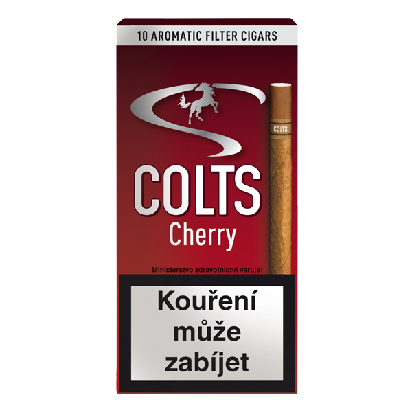 Doutníky COLTS Filter Cherry (Ruby) 10s