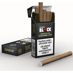 Doutníky DJARUM BLACK KRETEK Filtr Cigarillos 10s