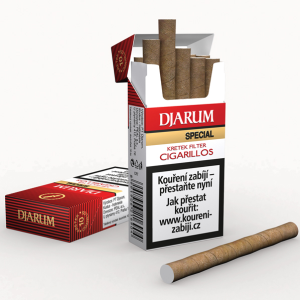 Doutníky DJARUM SPECIAL KRETEK Filtr Cigarillos 10s