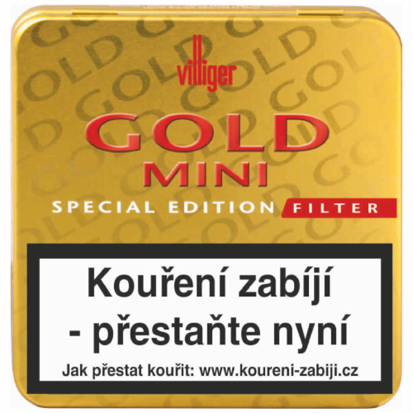 Doutníky VILLIGER GOLD Mini Filter 20s