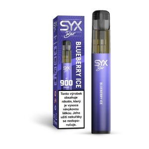 Elektronická cigareta SYX BAR 900 Blueberry Ice 16,5mg