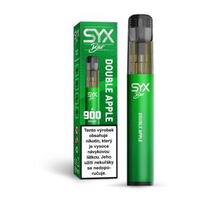 Elektronická cigareta SYX BAR 900 Double Apple 16,5mg