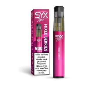 Elektronická cigareta SYX BAR 900 Mixed Berries 16,5mg