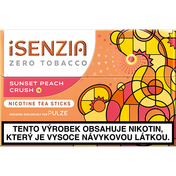 Náplň pro zahřívaný tabák ISENZIA SUNSET PEACH CRUSH Imperial Brands