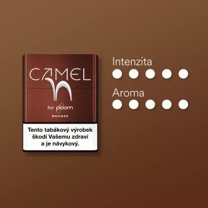 Náplně pro zahřívaný tabák CAMEL FOR PLOOM BRONZE JT International