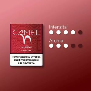 Náplně pro zahřívaný tabák CAMEL FOR PLOOM BURGUNDY JT International