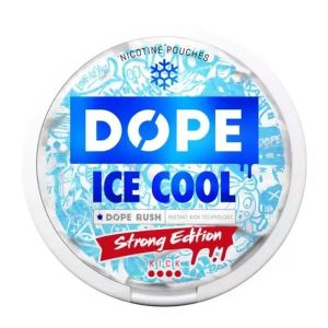 Nikotinové sáčky DOPE ICE COOL 16mg STRONG EDITION 15,4g