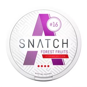 Nikotinové sáčky SNATCH FORREST FRUITS 16mg STRONG EDITION 14g