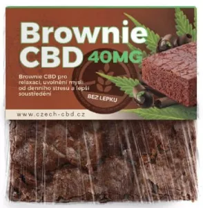 Brownie CBD 40mg bezlepkové