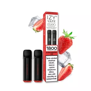 Cartridge IZY CLICK POD 900 2ks Strawberry Ice18mg