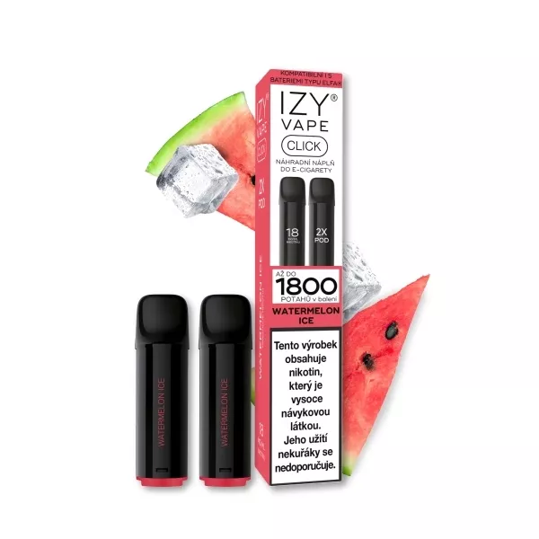 Cartridge IZY CLICK POD 900 2ks Watermelon Ice 18mg IZY VAPE