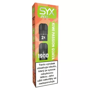 Cartridge SYX POD 950 2ks Kiwi Passion Guava 16,5mg