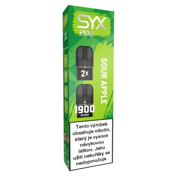 Cartridge SYX POD 950 2ks Sour Apple 16,5mg Joyetech