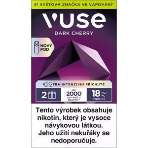 Cartridge VUSE POD 1000 2ks Dark Cherry 18mg