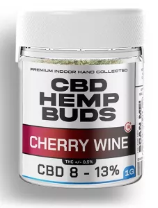 Cherry Wine konopný květ s CBD