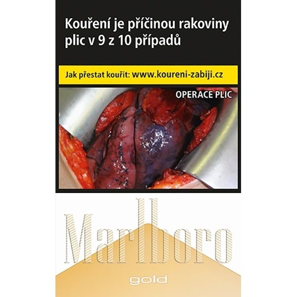 Cigarety Marlboro GOLD 20s Philip Morris