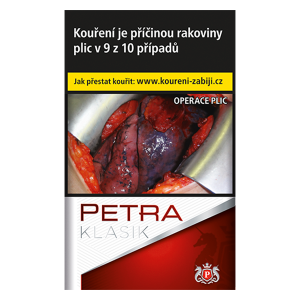 Cigarety PETRA KLASIK červená