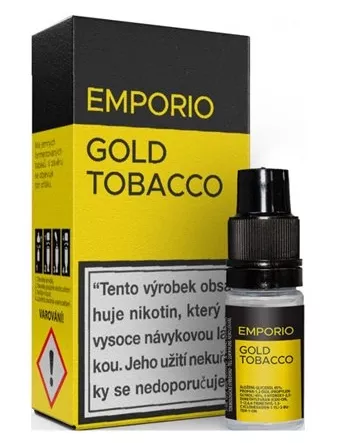 E-liquid Imperia EMPORIO Gold Tobacco 10ml 6mg Boudoir Samadhi