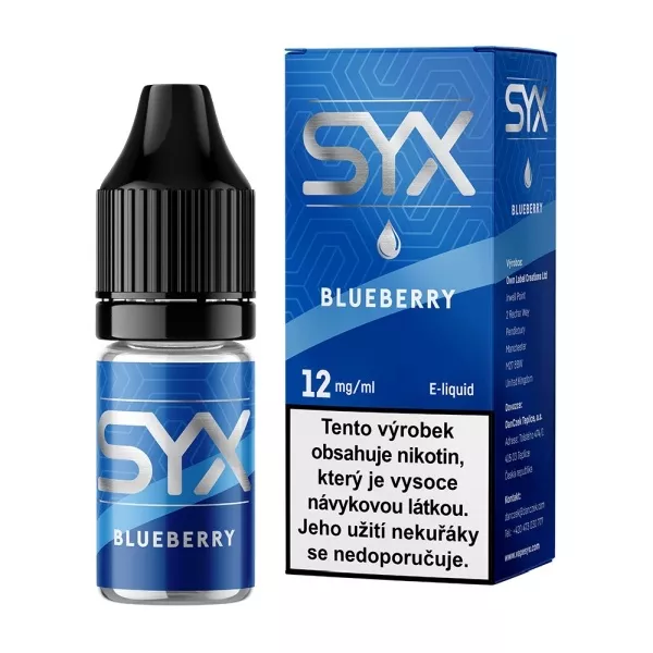 E-liquid SYX Blueberry 10ml 12mg Joyetech