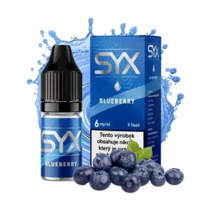 E-liquid SYX Blueberry 10ml 6mg