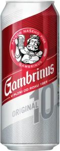 Gambrinus Originál 10 světlý výčepní 0,5l PLECH