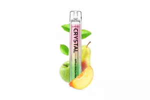 Jednorázová e-cigareta HAPP Crystal Bar 600 Apple Peach Pear 10mg