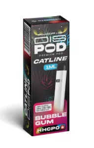 Jednorázová e-cigareta HHCP-O CATline disPOD Bubble Gum 1ml