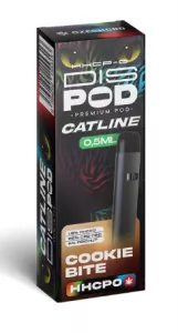 Jednorázová e-cigareta HHCP-O CATline disPOD Cookie Bite 0,5ml