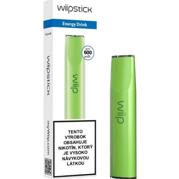 Jednorázová e-cigareta WIIPSTICK 600 Energy Drink 18mg