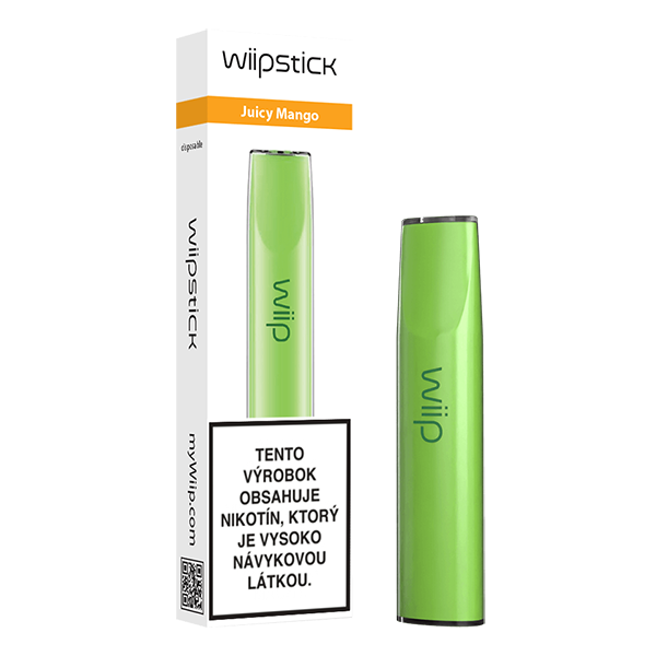 Jednorázová e-cigareta WIIPSTICK 600 Juicy Mango 18mg