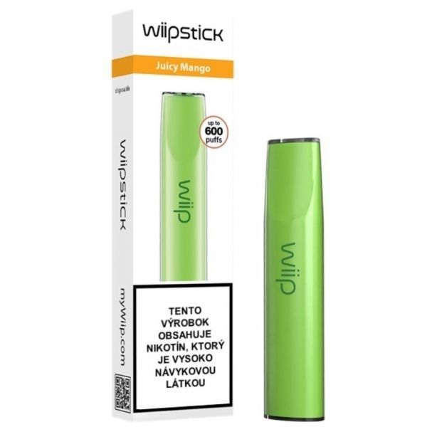 Jednorázová e-cigareta WIIPSTICK 600 Peach 18mg